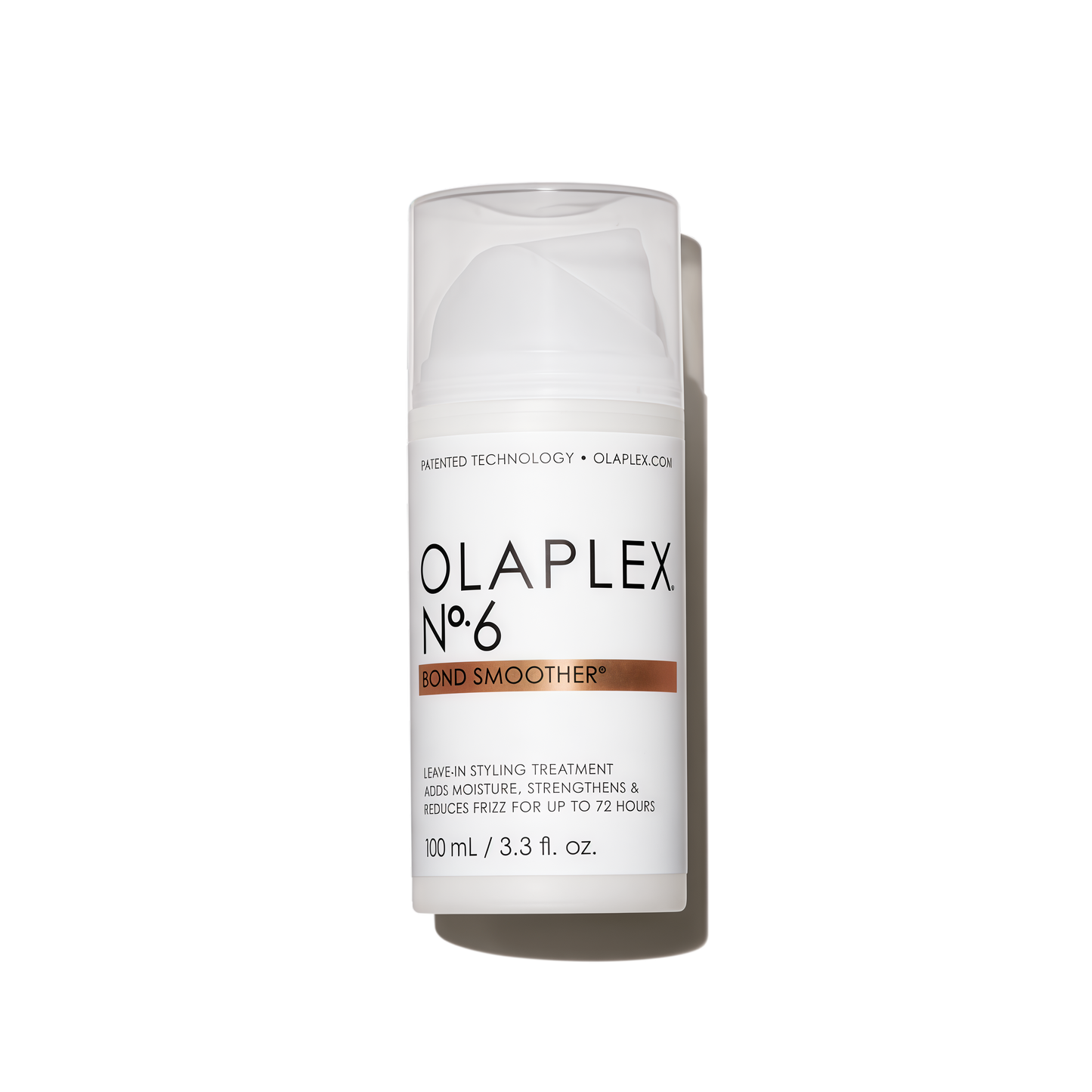 Olaplex No. 6 Bond Smoother, Leave-In Styling Hair Cream Treatment, Smooths, Conditions, & Strengthens, Frizz Control for Up to 72 Hours, For All Hair Types, 3.3 fl oz